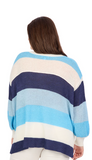 Mud Pie Archie Sweater Blue (One Size)
