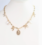 Caroline Hill Mante Charm Necklace