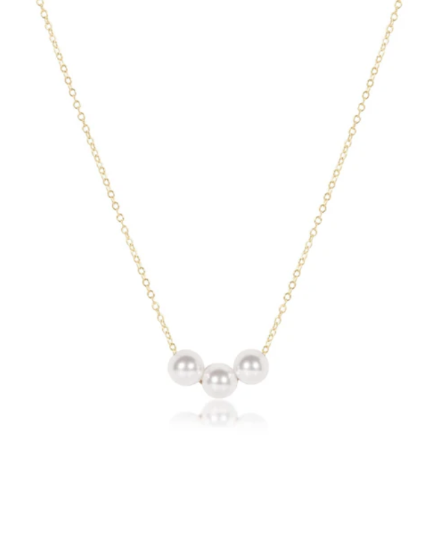 E Newton 16" Necklace Gold Joy Pearl