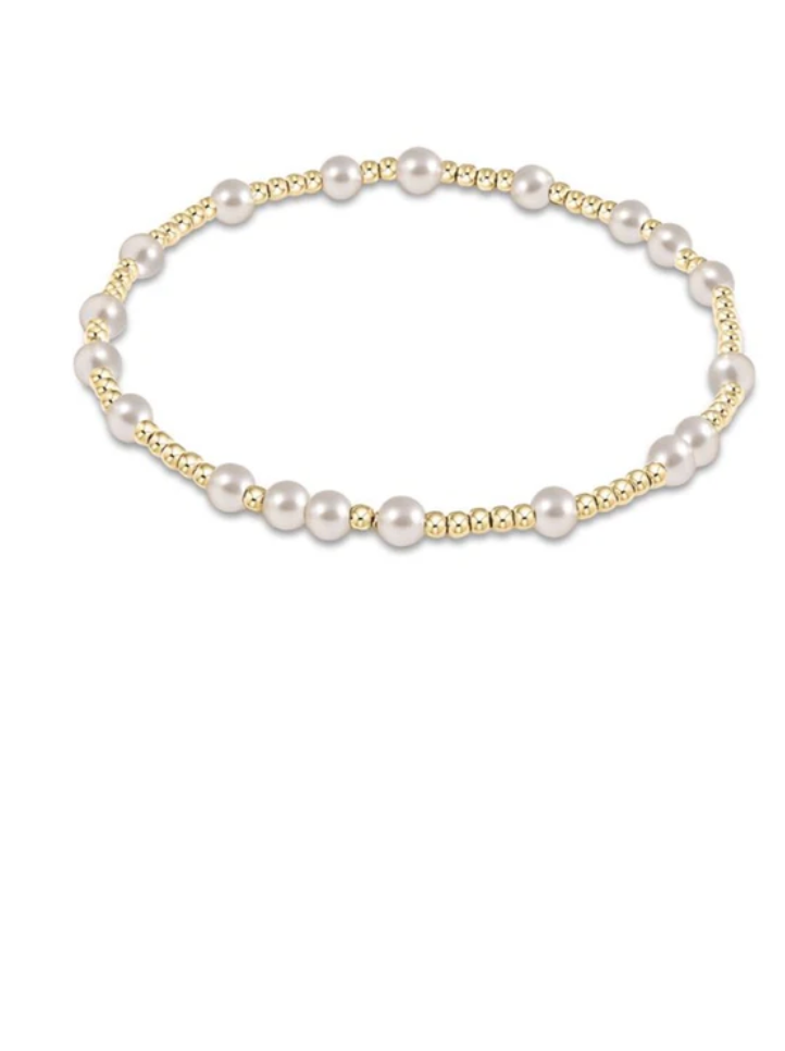 E Newton Extends Hope Unwritten 4mm Bead Bracelet