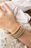 E Newton Extends Classic Gold 5mm Bracelet
