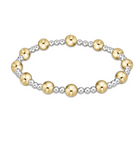 E Newton Extends Classic Mixed Metal Sincerity 6mm Bracelet
