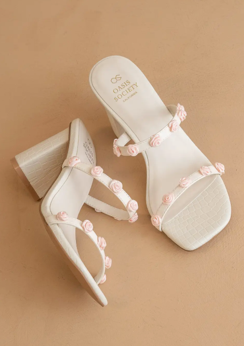 Oasis Society Nia Sandal White