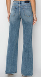 Risen V Dipped Front Waist Jeans Medium