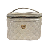 PurseN Getaway Jewelry Case Pearl Quilted