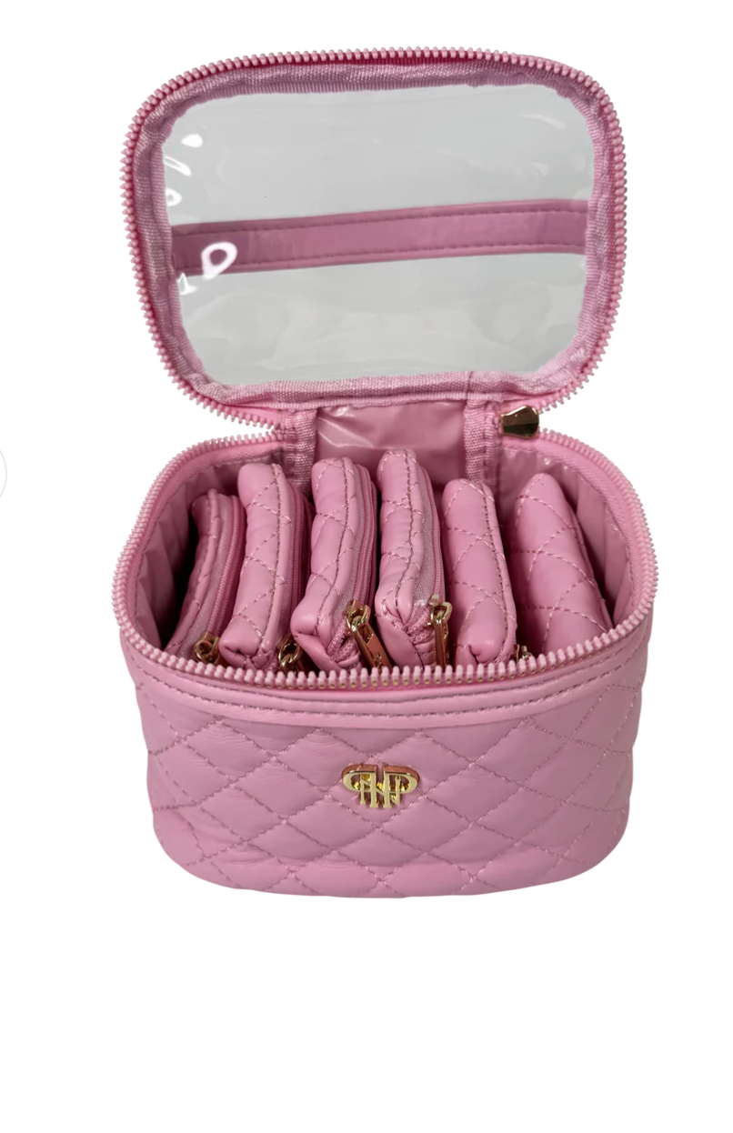PurseN Getaway Jewelry Case Rose Quartz
