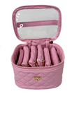 PurseN Getaway Jewelry Case Rose Quartz