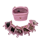 PurseN Getaway Jewelry Case Rose Quartz