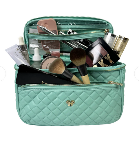 PurseN NEW Classic Train Case - Turquoise Quartz