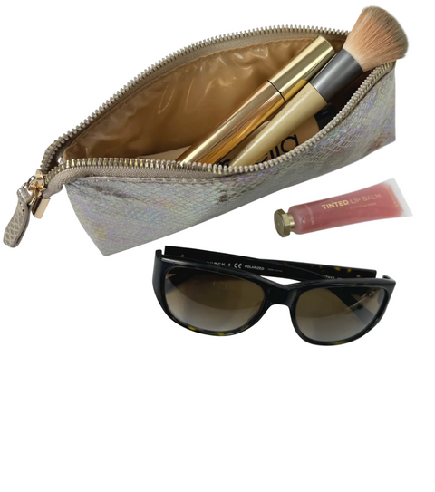 PurseN Sleek Stash Go-To-Case - Glimmer Leopard