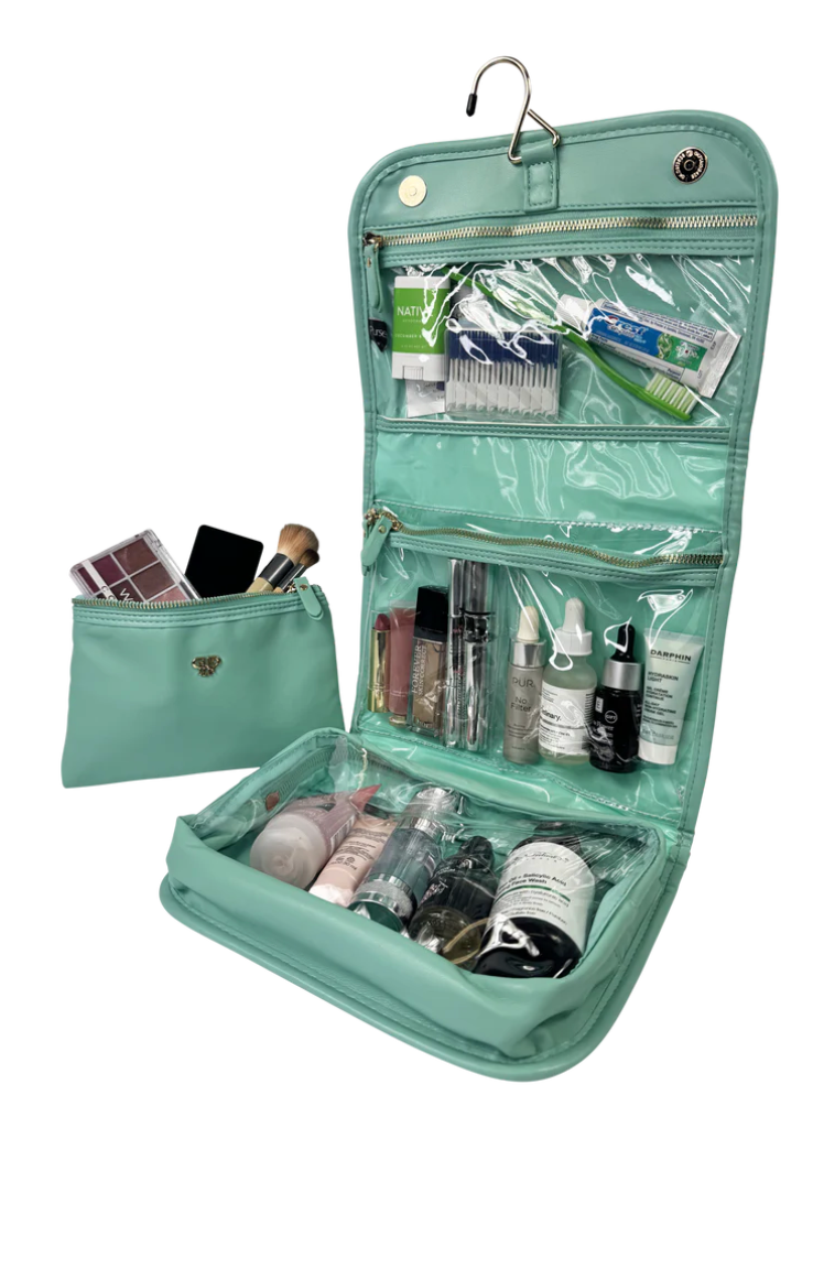 PurseN NEW Classic Toiletry Case  Turquoise Quartz