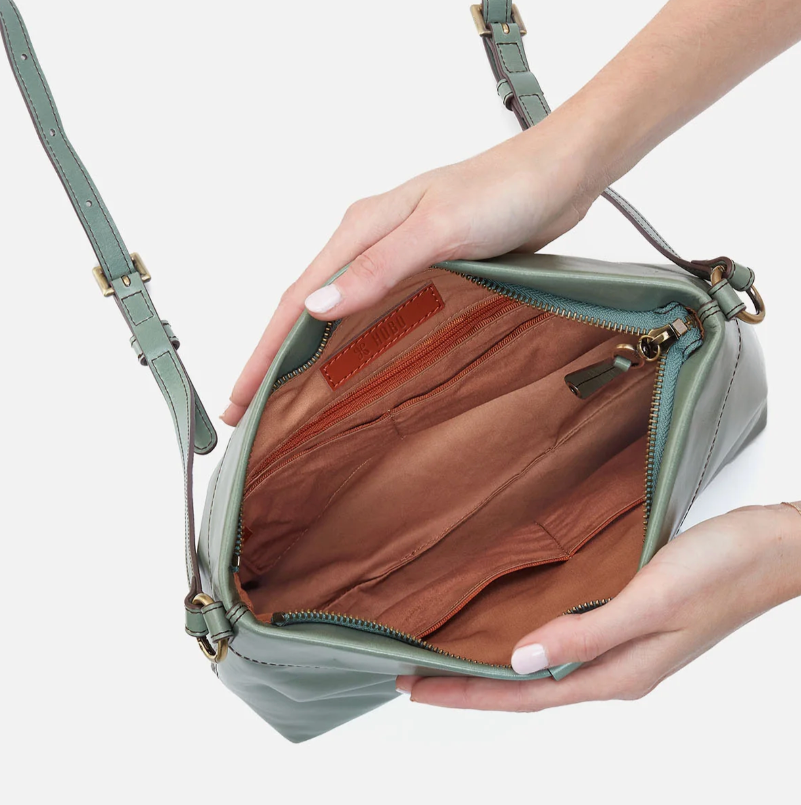 HOBO Romy Medium Crossbody Jade