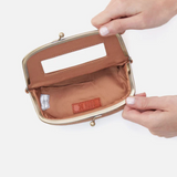 HOBO Save Face Frame Pouch Saddle Tooled