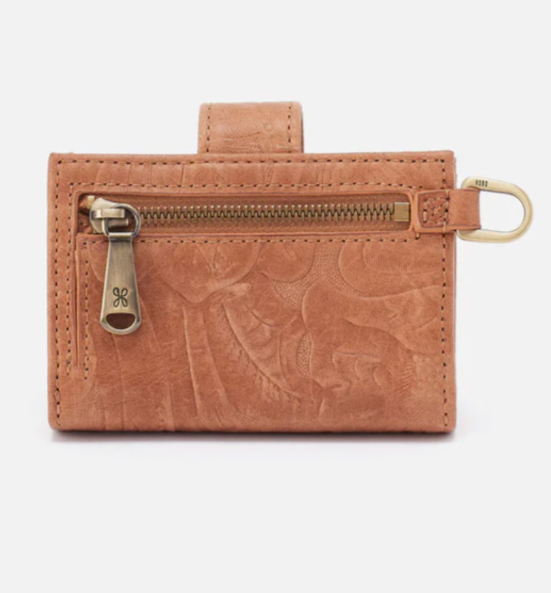 HOBO Jean Accordion Card Case Rose