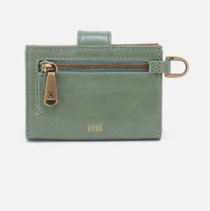 Hobo Jean Accordion Card Case Jade
