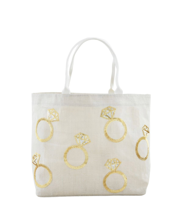 Mud Pie Bride Ring Tote