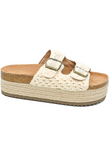 Corkys No Filter Natural Platform Sandal