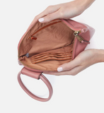 Hobo Sable Wristlet Rose