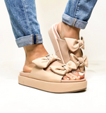Corkys Lil Bit Knotty Sandal Nude