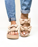 Corkys Lil Bit Knotty Sandal Nude