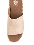 Yellow Box Ayama Platform Sandal Gold