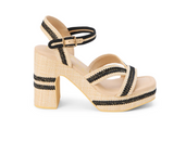 Matisse Adelaide Natural Platform Heel.