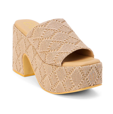 Matisse Como Camel Platform Heel