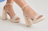 Dolce Vita Peltin Pearl Vanilla Heel