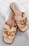 Corkys Off the Chain Sandal Raffia