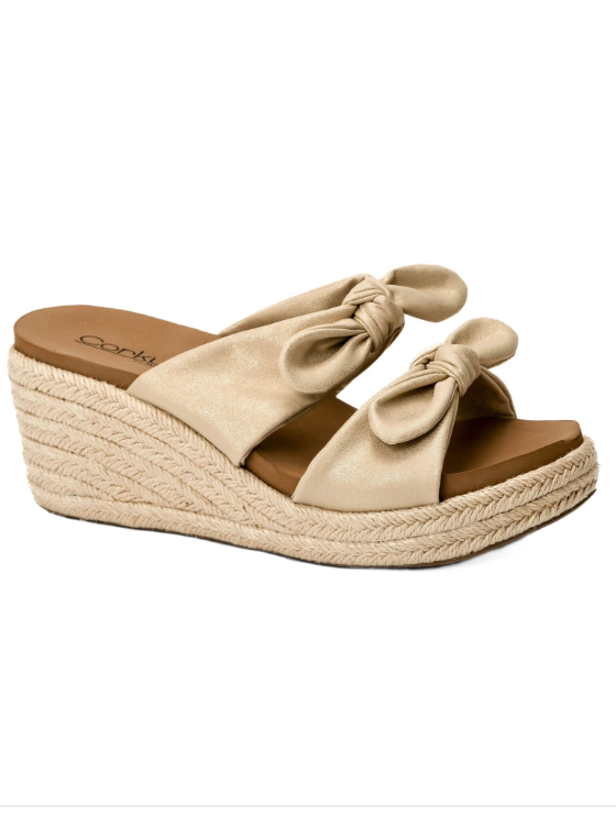 Corkys Tie The Knot Sandal Gold