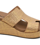 Corkys Pucker Up Gold Raffia