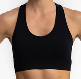 Elietian Racer Back Bra Black
