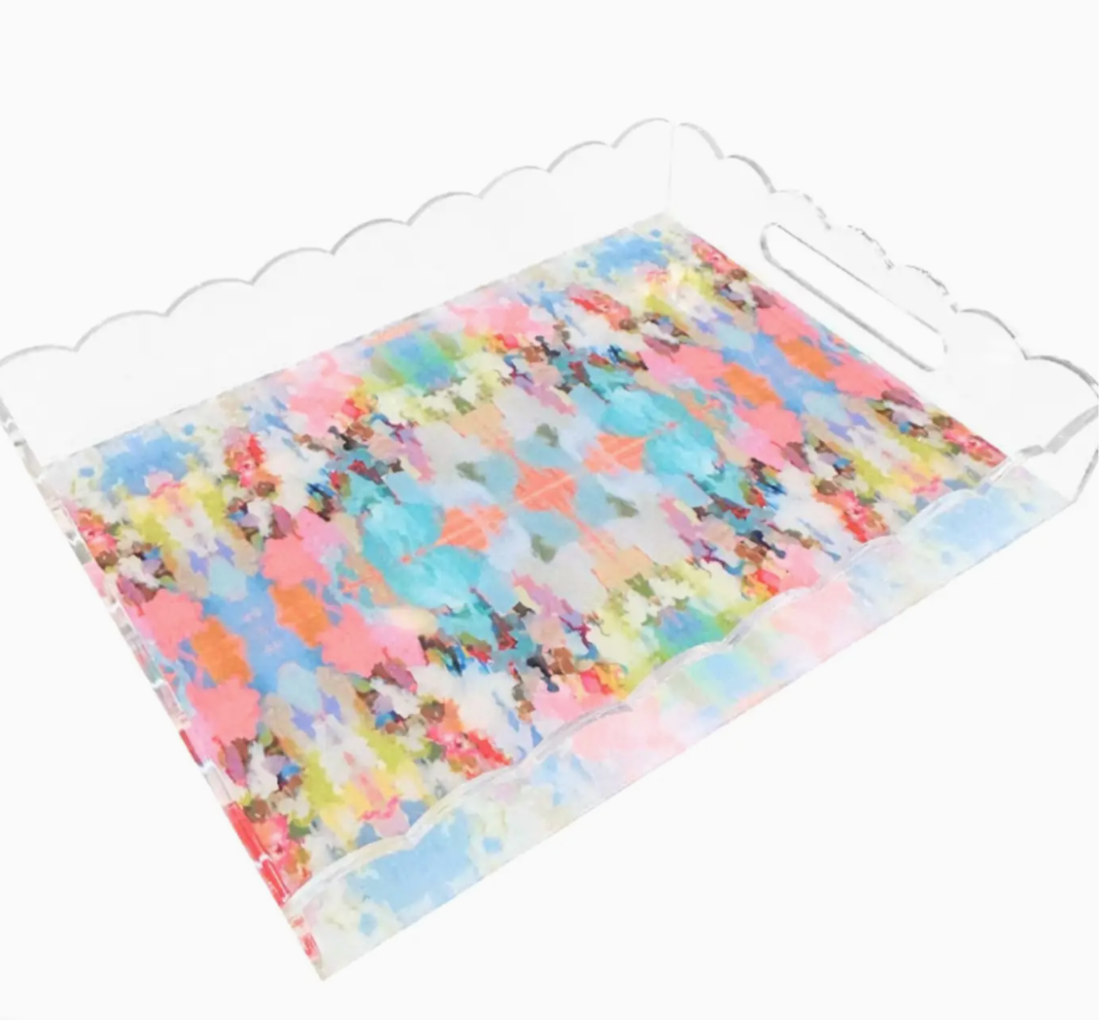 Laura Park Large Scalloped Tray Brooks Avenue