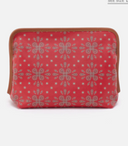 Hobo Large Cosmetic Pouch Red