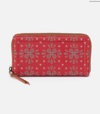 Hobo Soma Large Wallet Red