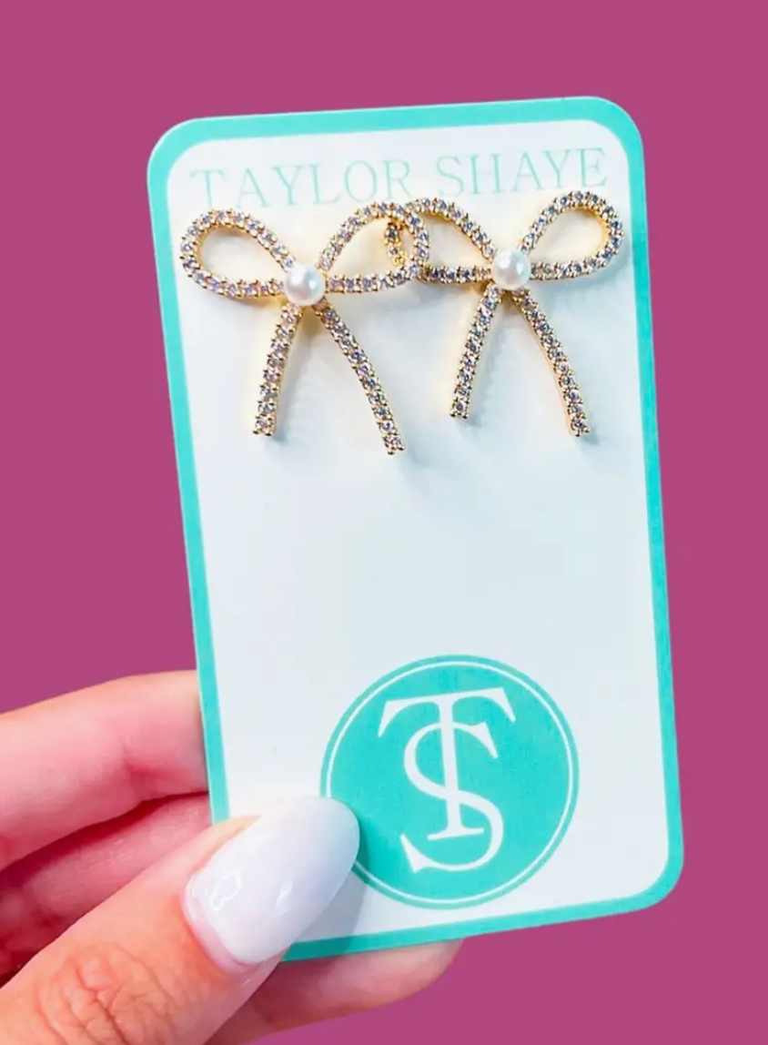 Taylor Shaye Allison Bow Drops