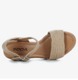 Castles Espadrille Heeled Sandal