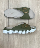 Isle Jacobsen Tulip 1035 Sandal Olive