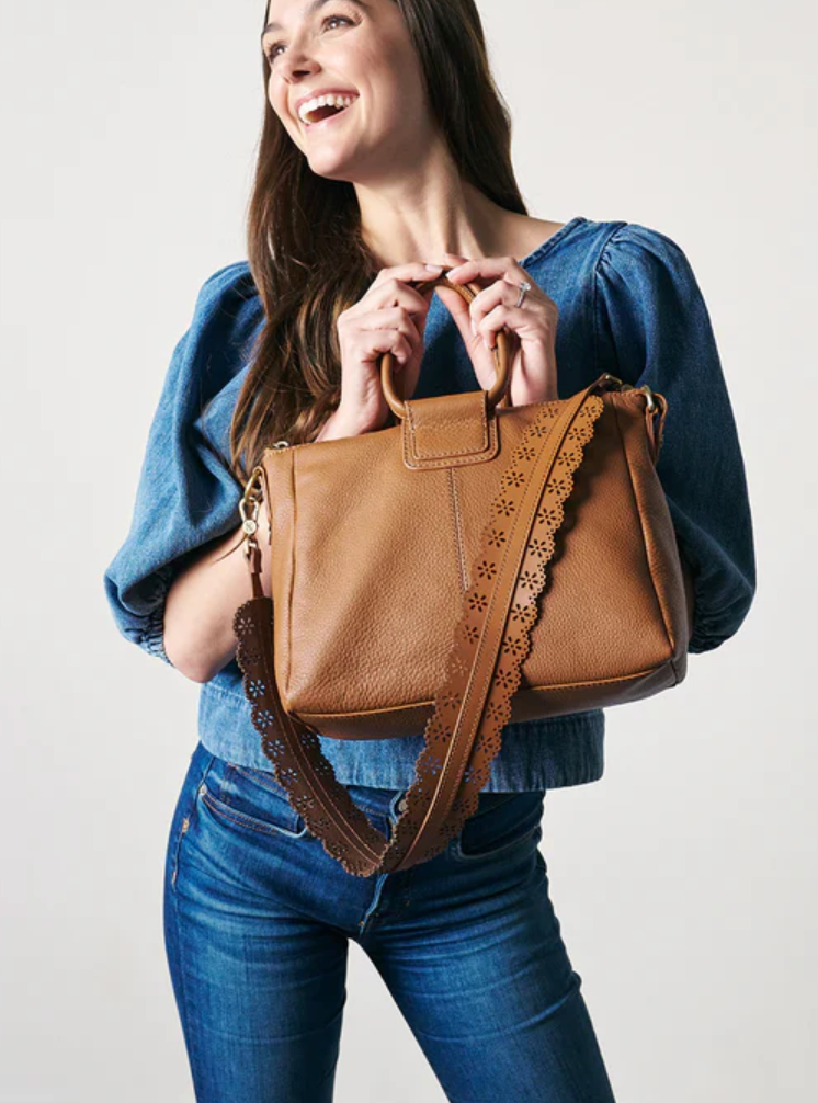 Hobo Shelia Medium Satchel Warm Honey