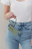 Hobo Ring Credit Card Wristlet Jade