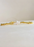 Easton Elle - Beam Stretch Bracelet with Cross