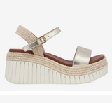 Mia Yanis Wedge Sandal Gold