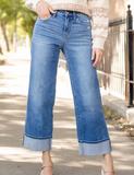 Wide Cuff Jeans Moorland