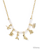 Disney | Kendra Scott Princess Gold Charm Strand Necklace Gold White Mix