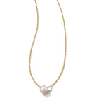 Kendra Scott Ashton Pearl Pendant Necklace in Gold