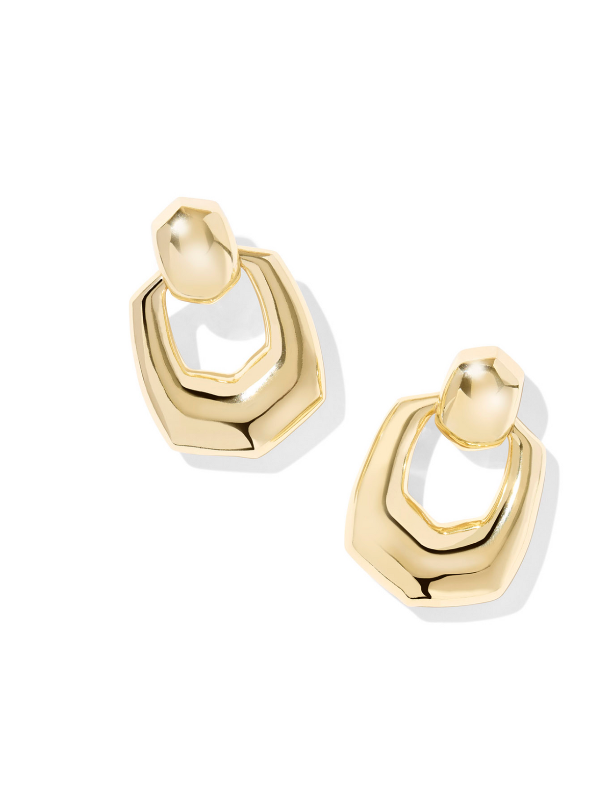 Kendra Scott Kaitlin Gold Open Frame Earrings