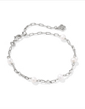 Kendra Scott Ashton Silver Delicate Chain Bracelet