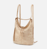 Hobo Merrin Convertible Backpack Gold Leah