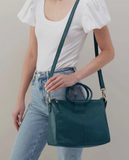 Hobo Sheila Medium Satchel Wild Bluegrass