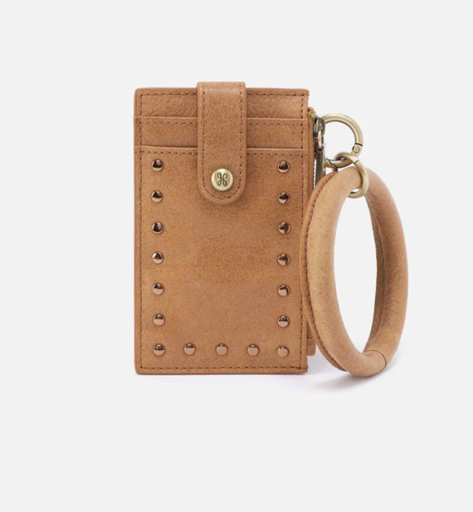 Hobo Ring Credit Card Wristlet Whiskey